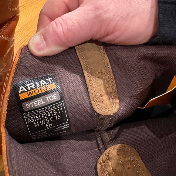 Men’s steel toe work boots